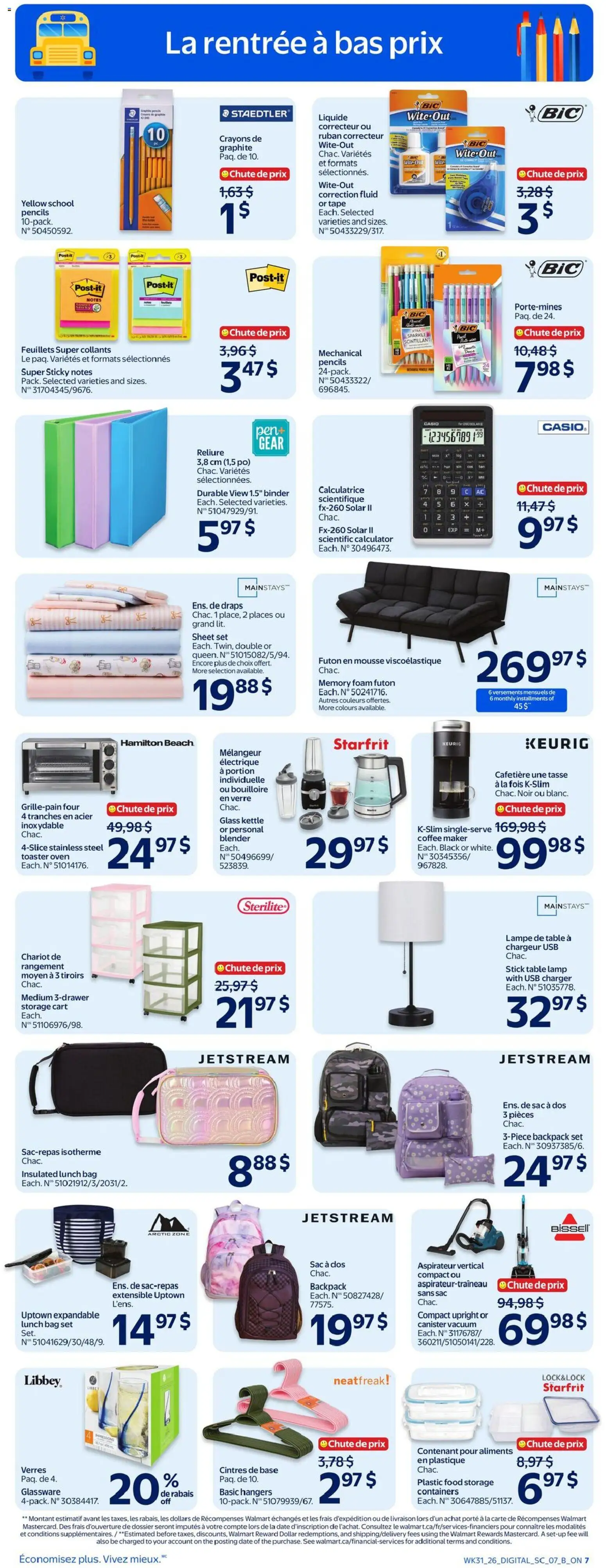 Walmart flyer valid from Aug 27, 2026 | Page: 11