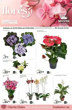 Master ofertas Flores - Pré-Visualização do folheto da loja Master, válido de 22.05.2026