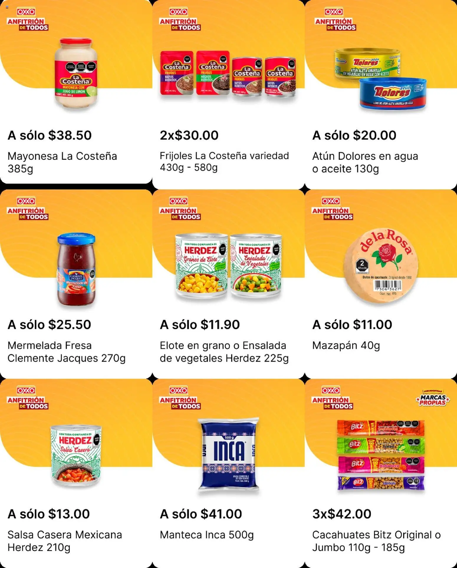 Nuevas ofertas de OXXO válidas en toda la República Mexicana desde el 12.03.2026. ¡Encuentra las mejores ofertas en OXXO folleto! | Página: 4 | Productos: Atún, Agua, Aceite, Ensalada