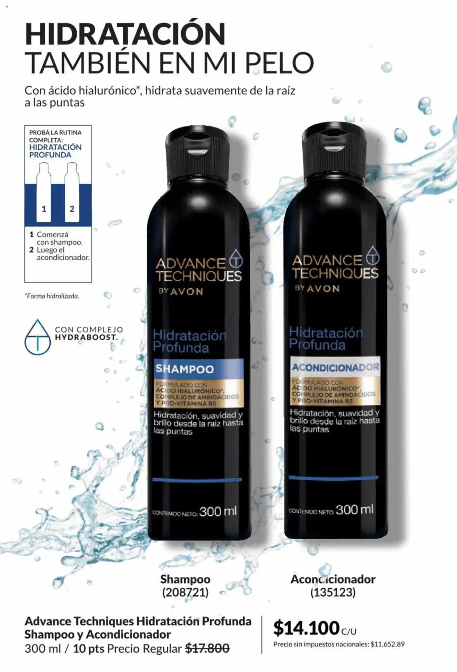Catálogo AVON Campaña 5/2026 │ válido desde el 01.05.2026 | Página: 182 | Productos: Shampoo, Acondicionador, Brillo