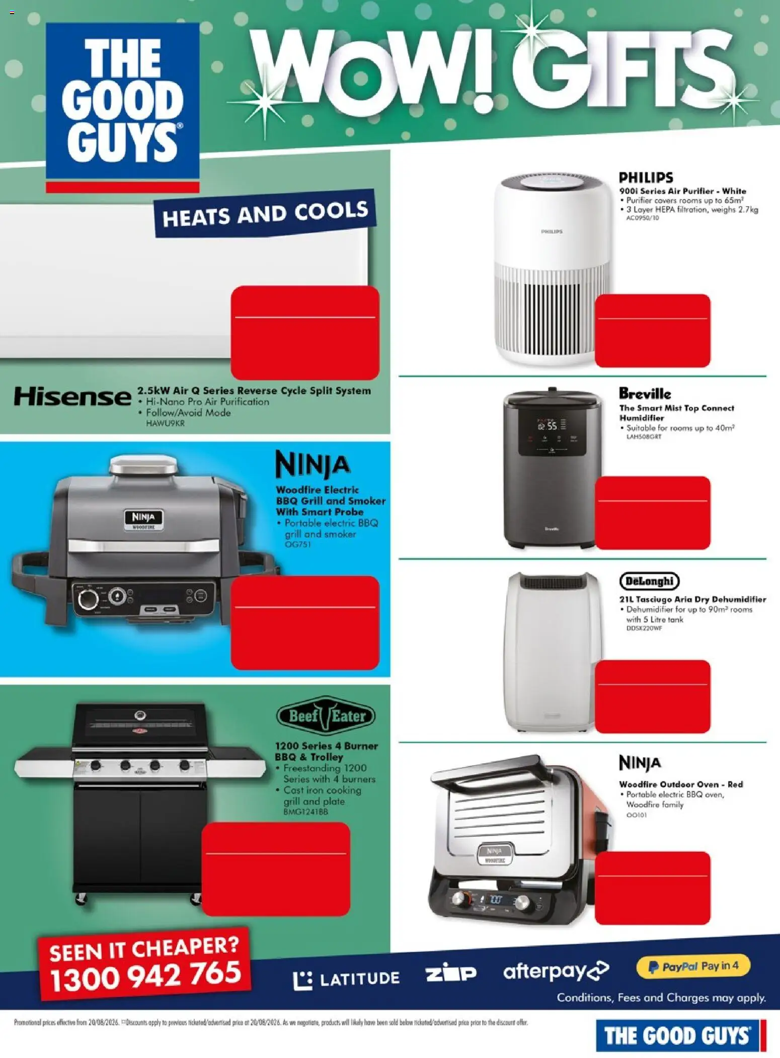 The Good Guys catalogue - valid from 18/08/2026 | Page: 16 | Products: Trolley, Dehumidifier, Grill, Air purifier