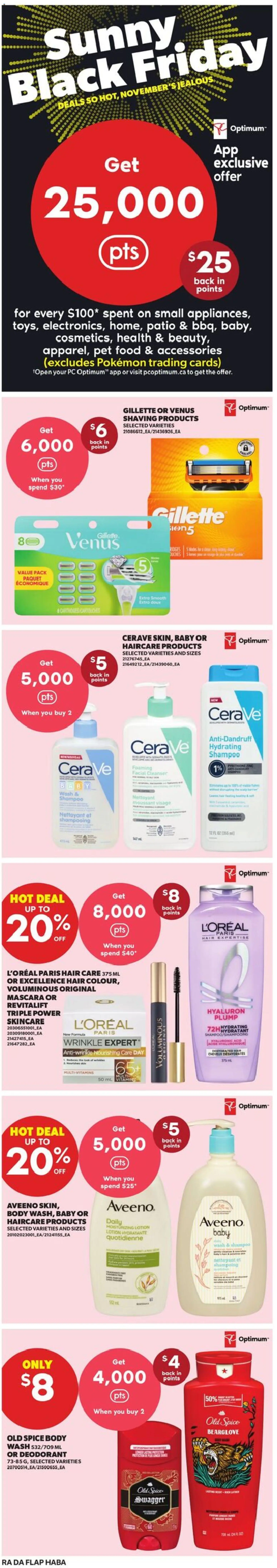 Atlantic Superstore flyer valid from 11.06.2026 | Page: 9 | Products: PC, Mascara, Shampoo, Deodorant