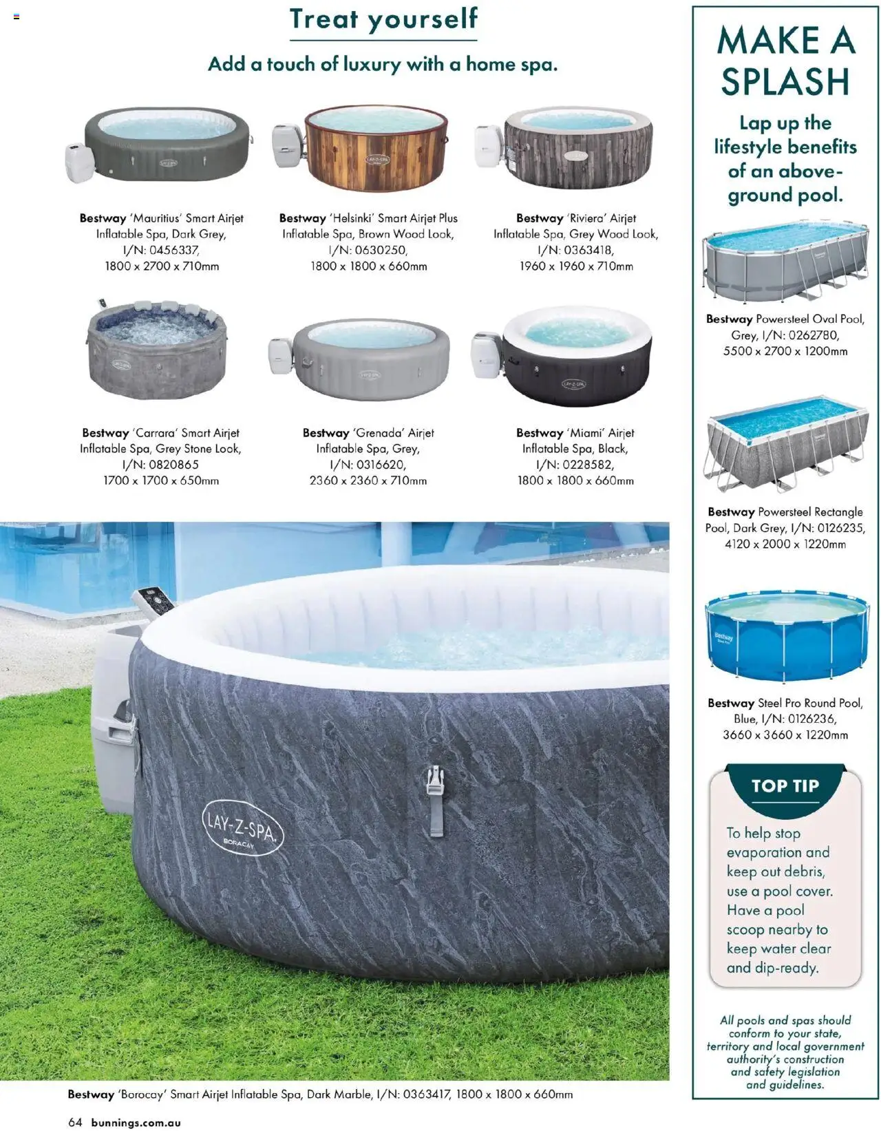 Bunnings Warehouse catalogue - valid from 25/08/2025 | Page: 64 | Products: Wood, Water