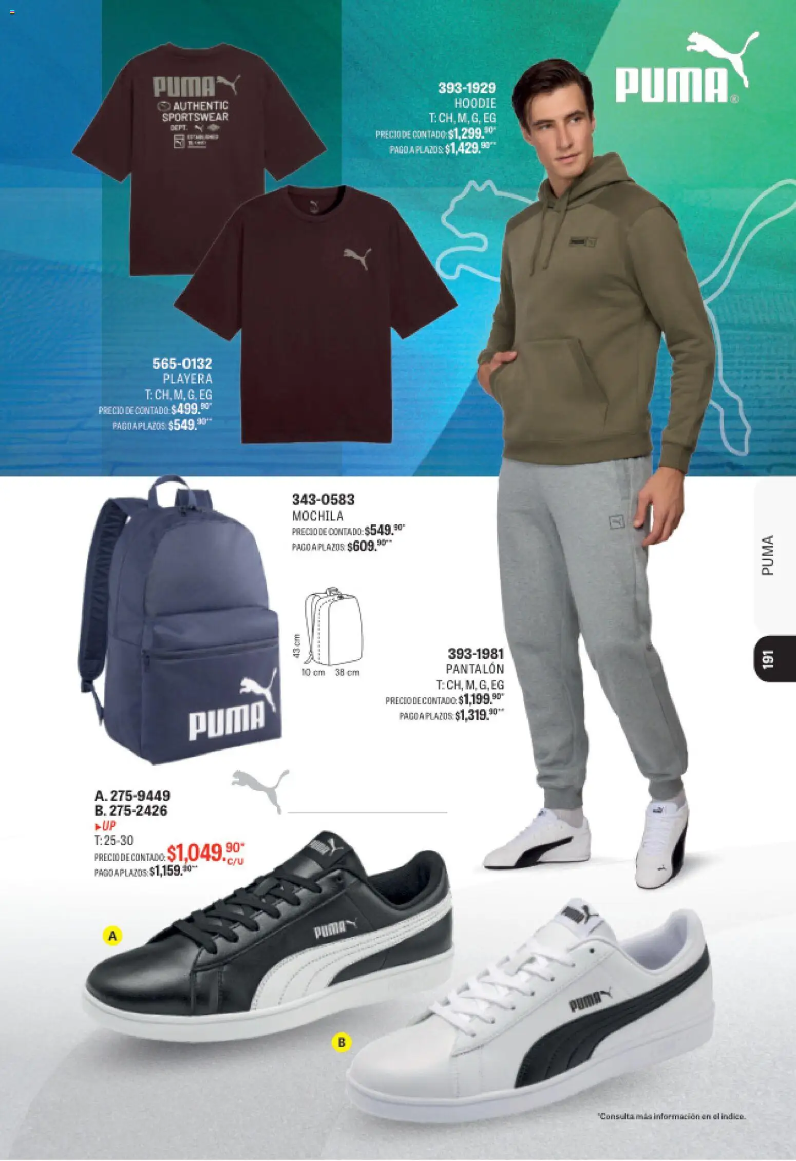 Nuevas ofertas de Andrea válidas en toda la República Mexicana desde el 09/08/2026. ¡Encuentra las mejores ofertas en Andrea catálogo Deportivo Completo! | Página: 191