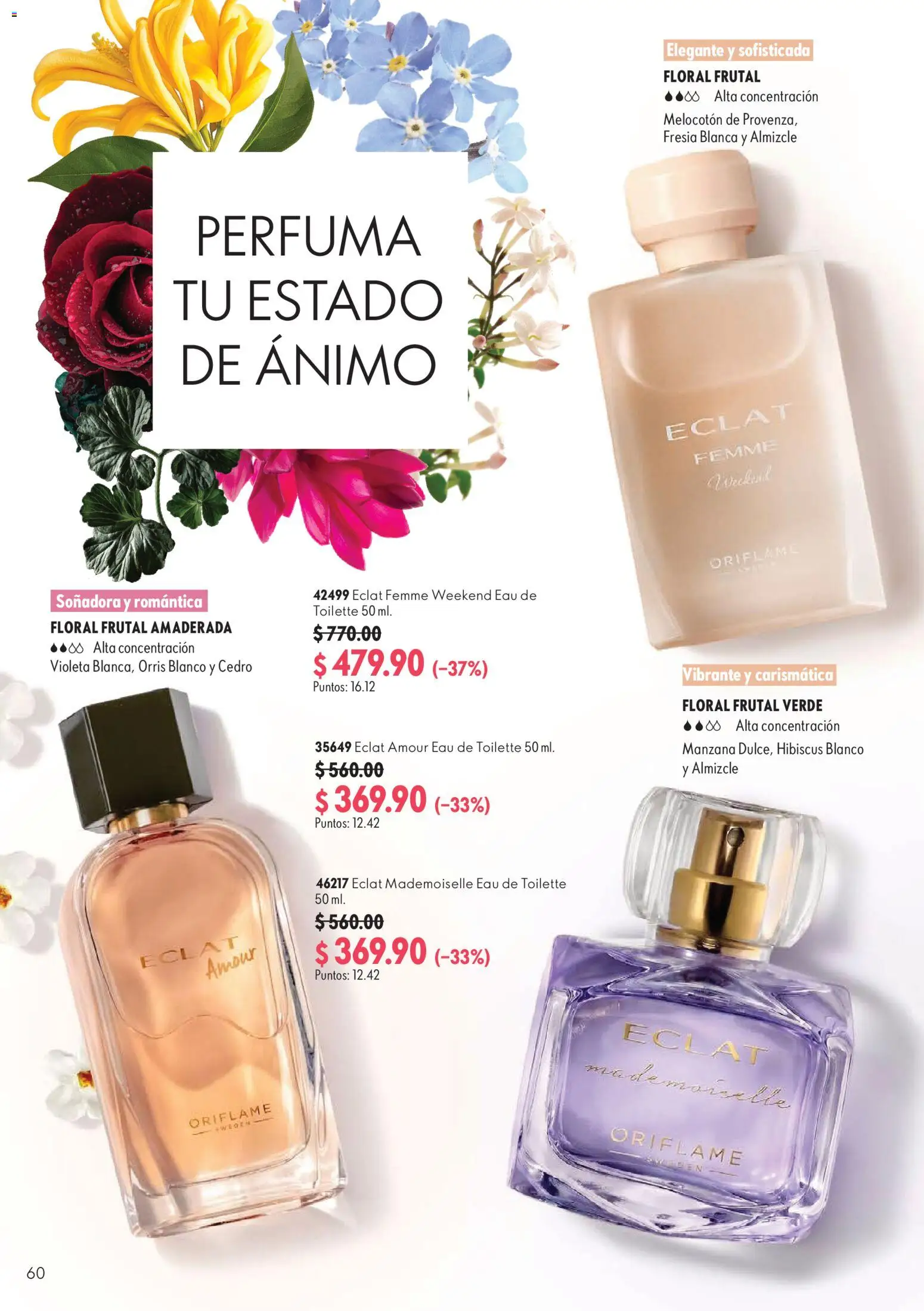 Nuevas ofertas de Oriflame válidas en toda la República Mexicana desde el 24/10/2026. ¡Encuentra las mejores ofertas en Oriflame Buen Mes! | Página: 60
