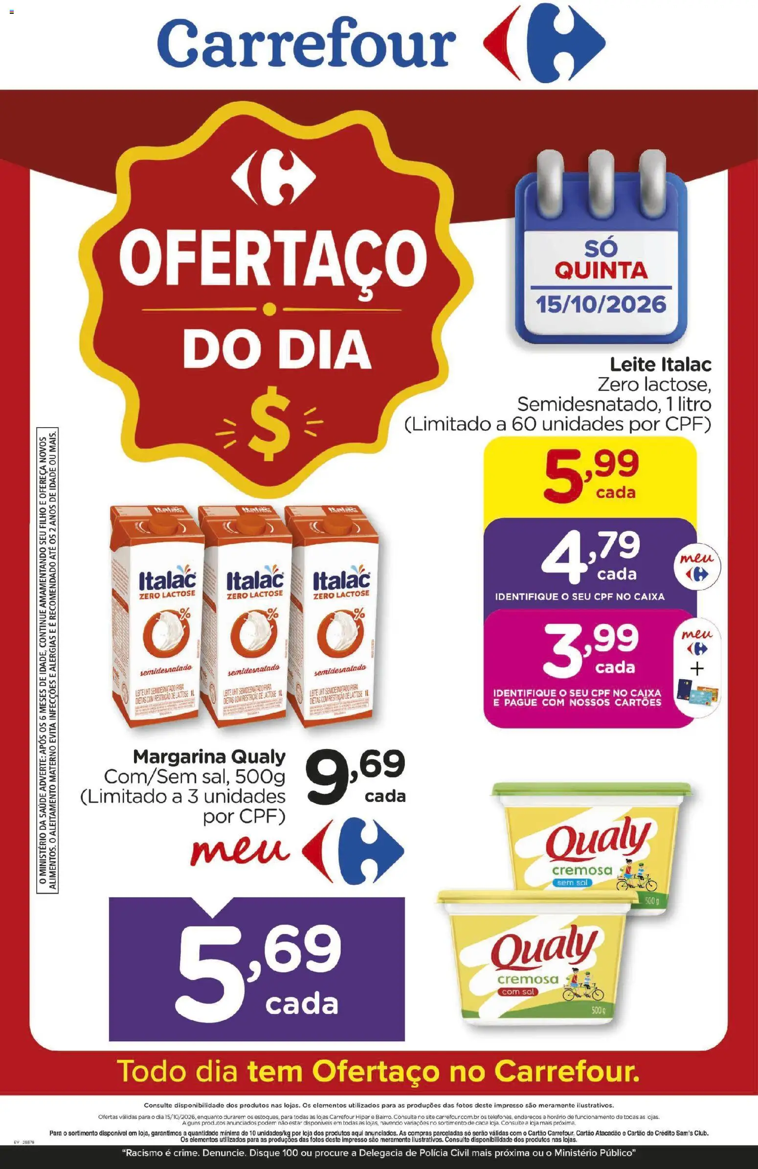 Carrefour Folheto - válido de 15/10/2026 | Página: 1