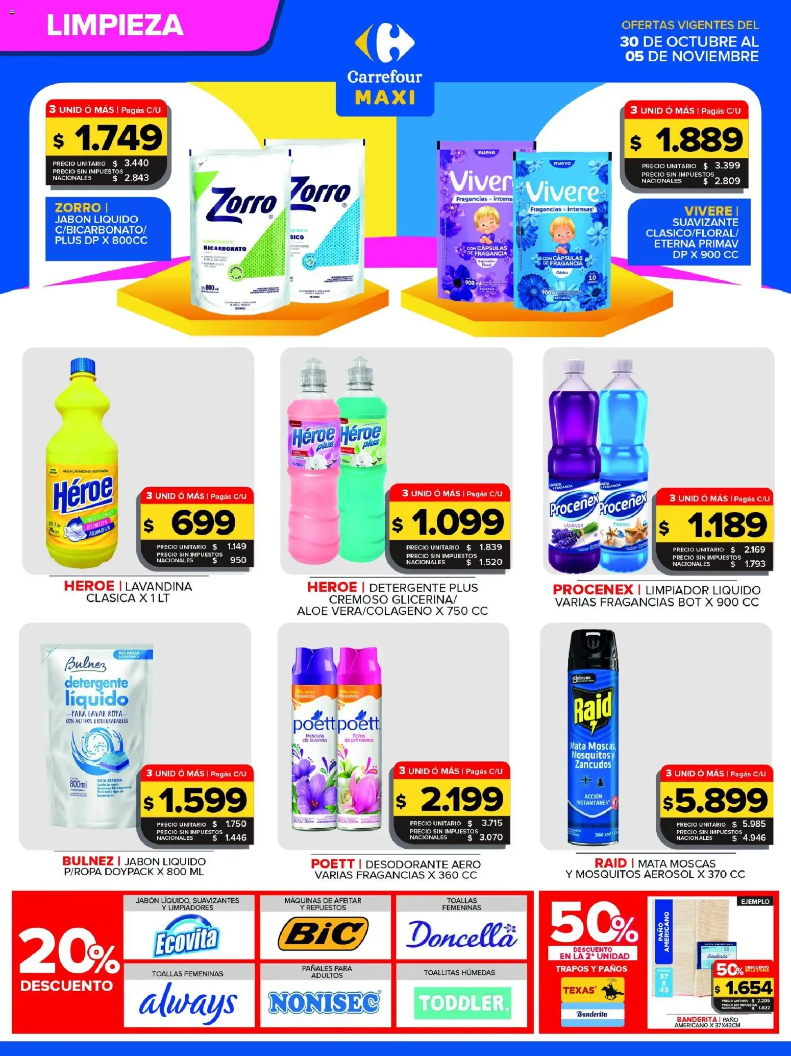 Revista de ofertas Carrefour Maxi - Página 4 - Ofertas válidas hasta el 6 de noviembre de 2026