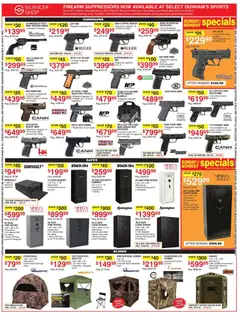 Preview of Dunham's Sports weekly ads valid from 09/19/2026 | Page: 4 | Products: Safe, Chair, Magazine, Bag