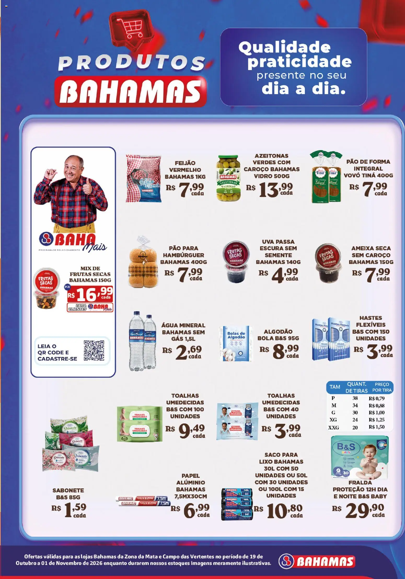 Bahamas Supermercados Folheto - válido de 19/10/2026 | Página: 3