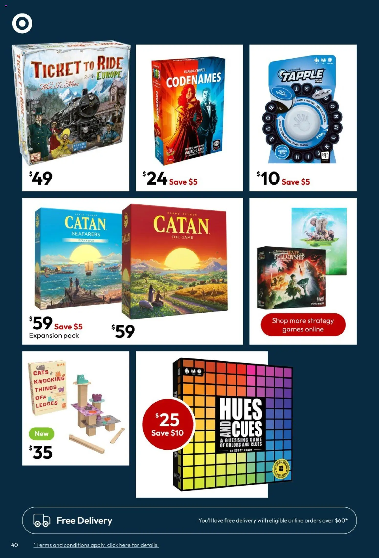 Target catalogue - valid from 25/06/2026 | Page: 40 | Products: Saw, Pizza, Player, Game