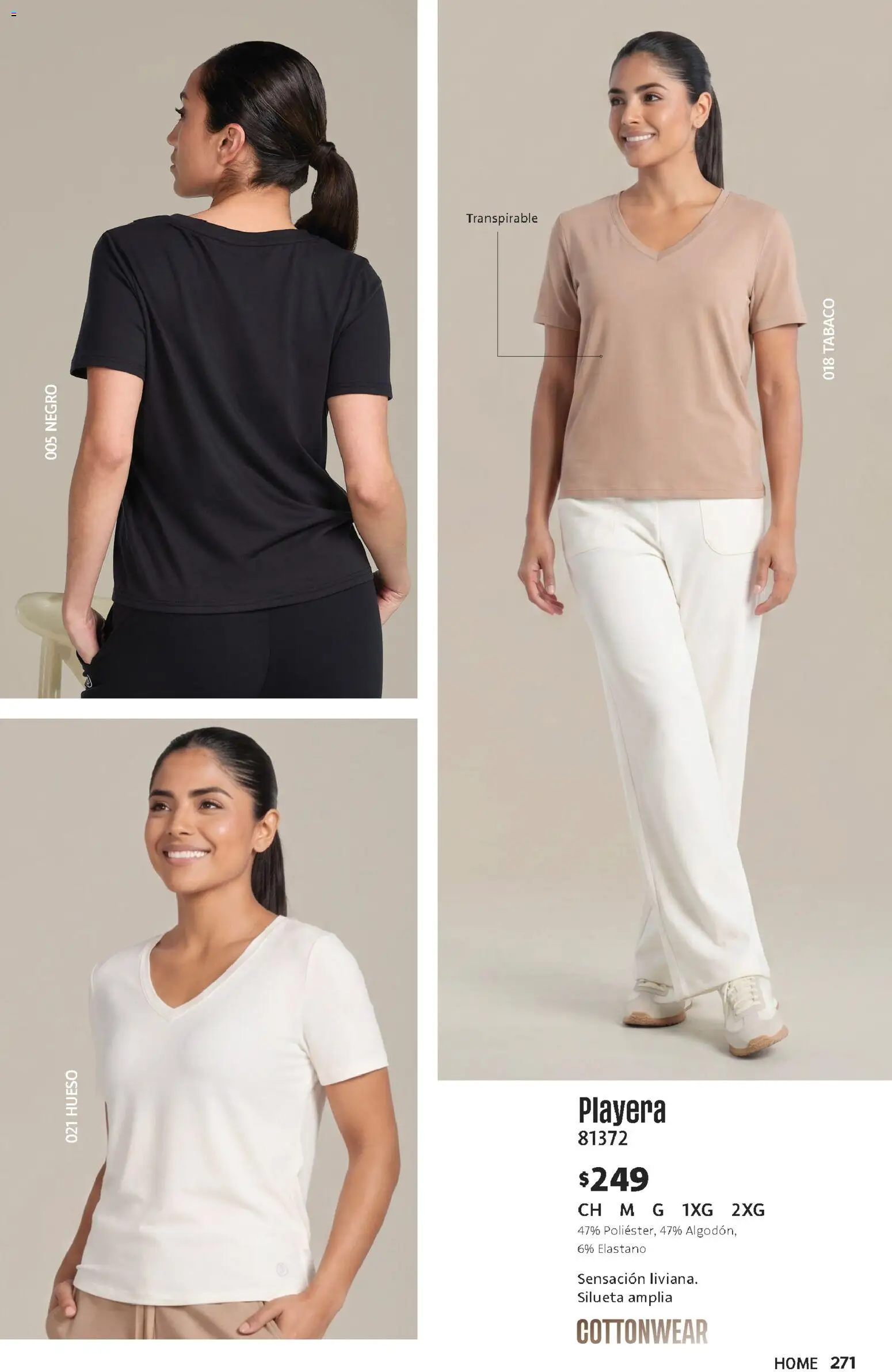 Nuevas ofertas de Ilusión válidas en toda la República Mexicana desde el 01/09/2026. ¡Encuentra las mejores ofertas en Ilusión catálogo Otoño! | Página: 273 | Productos: Playera