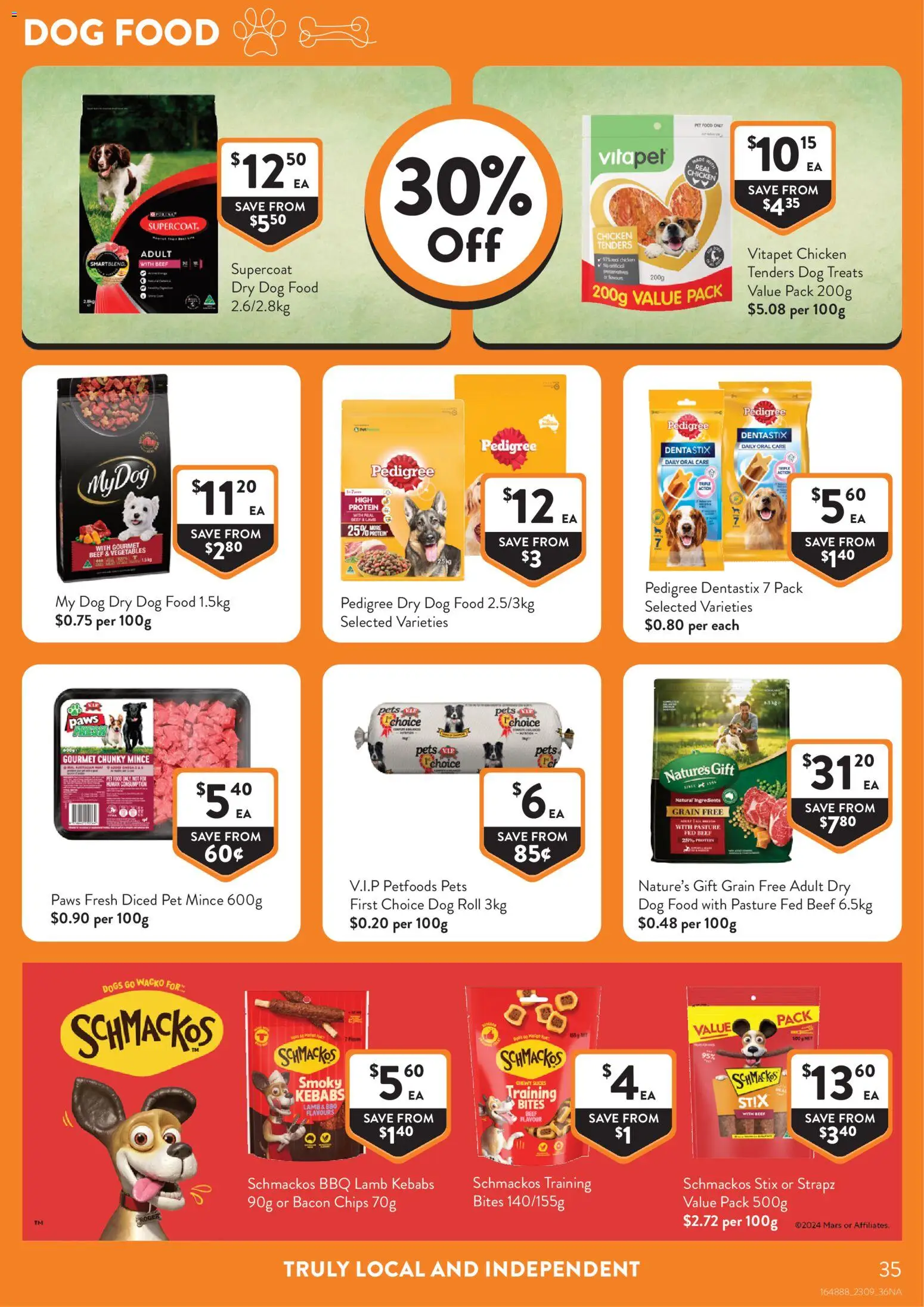 Foodworks catalogue - valid from 23/09/2026 | Page: 35 | Products: Lamb, Chips, Dog food, Vegetables