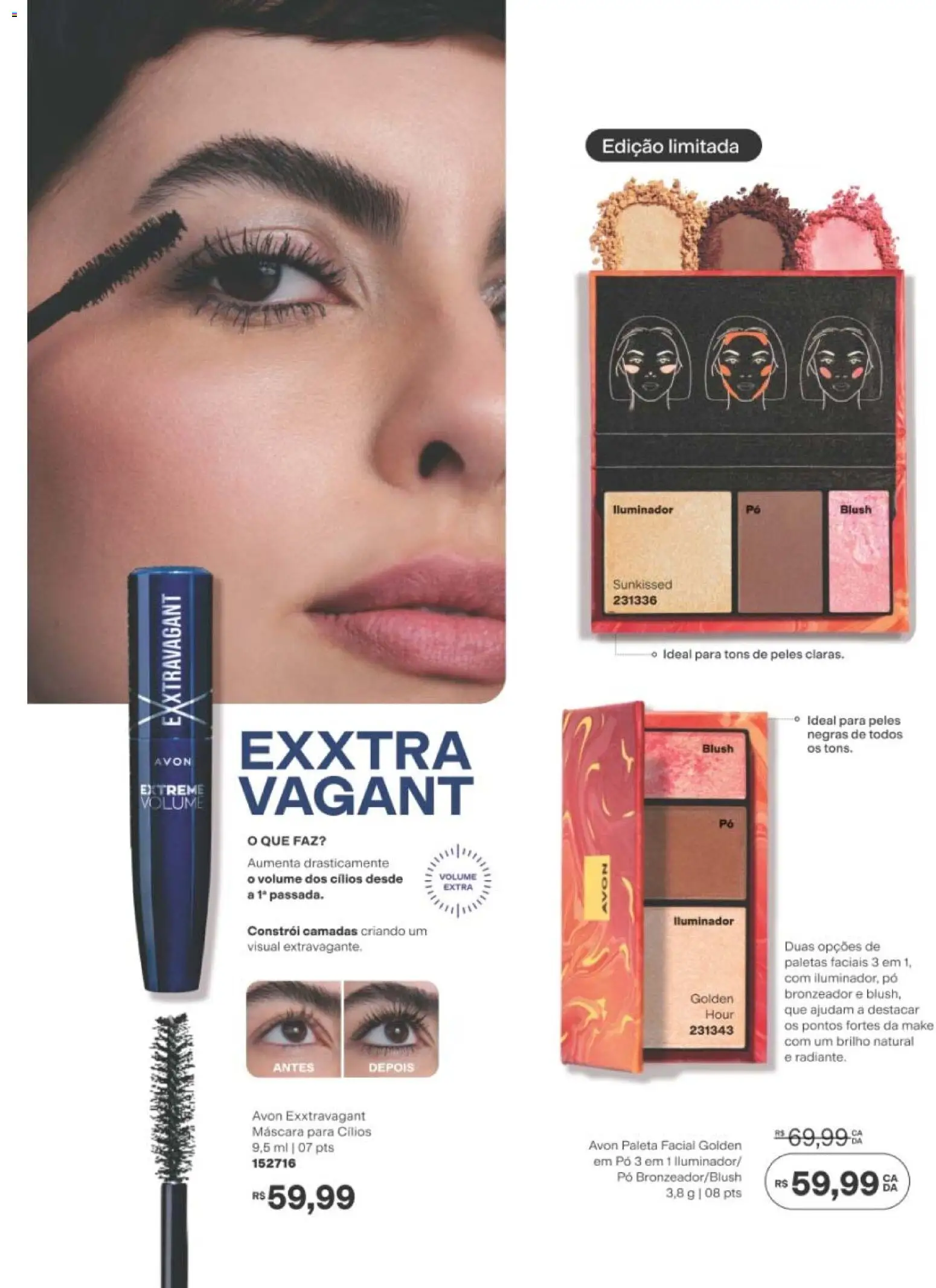 Avon Folheto - válido de 29/06/2026 | Página: 177 | Produtos: Pó, Bronzeador, Máscara para cílios, Iluminador