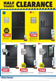Preview of Harvey Norman Electrical Clearance - valid from 18/06/2026 | Page: 19 | Products: Water, Accessories, Fridge