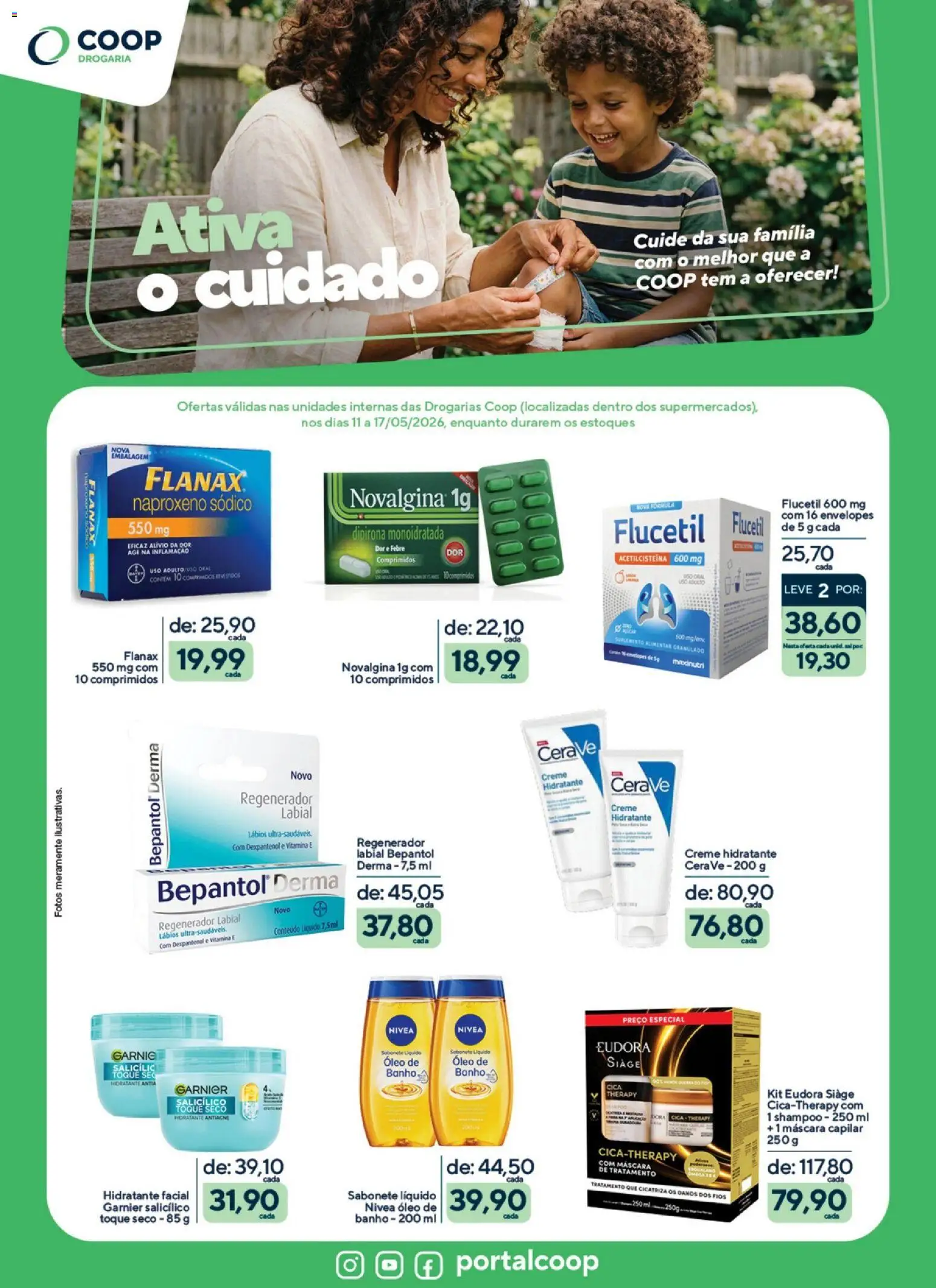 Coop Folheto - válido de 11.05.2026 | Página: 1 | Produtos: Shampoo, Creme, Cera, Granulado