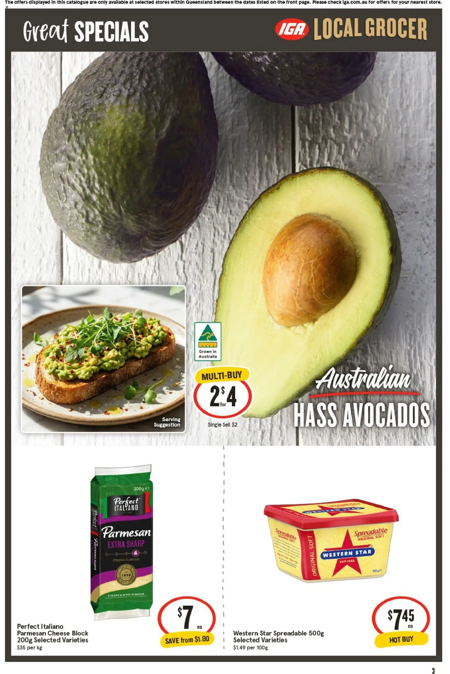 IGA catalogue - valid from 02/09/2026 | Page: 4 | Products: Cheese, Parmesan Cheese