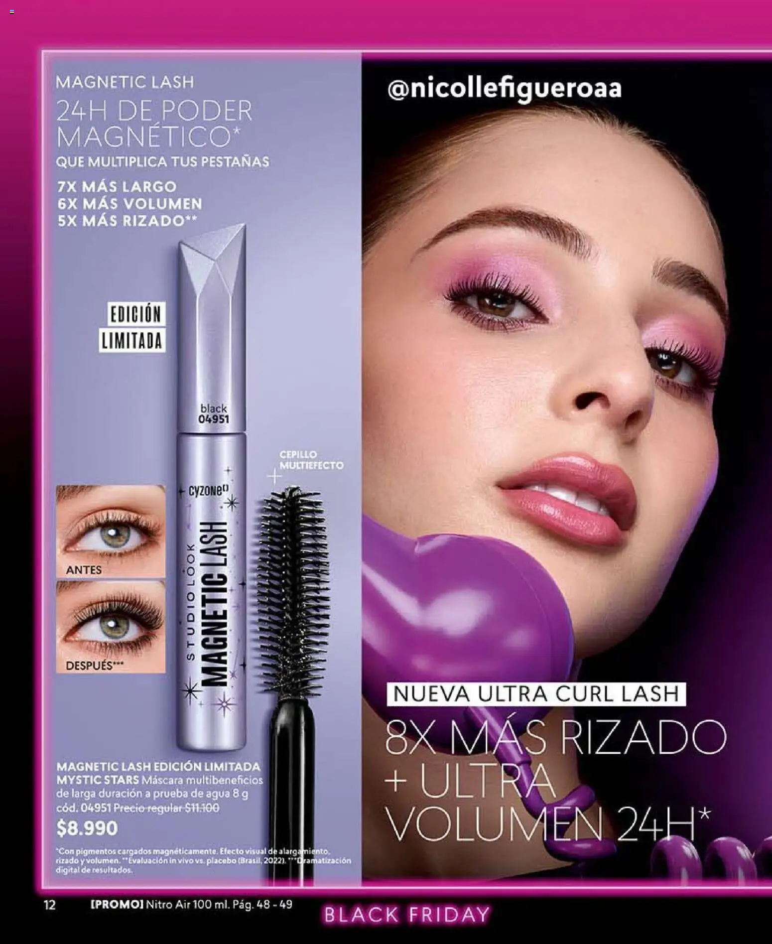 Catálogo CyZone Campaña 16 │ válido desde el 28.09.2026 | Página: 12 | Productos: Agua, Cepillo, Máscara