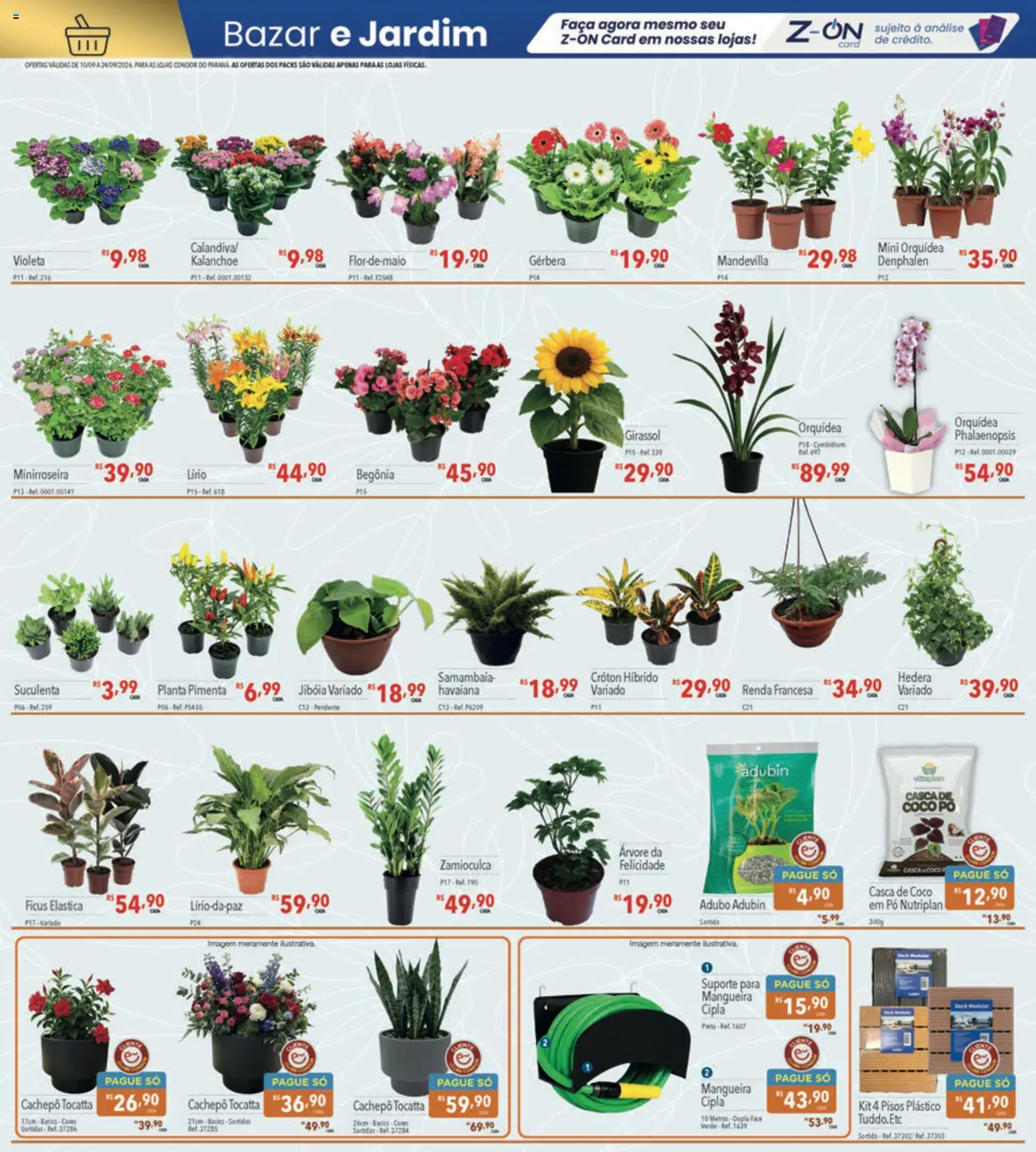 Supermercados Condor Folheto - válido de 10/09/2026 | Página: 19 | Produtos: Coco, Pó, Pimenta, Faca