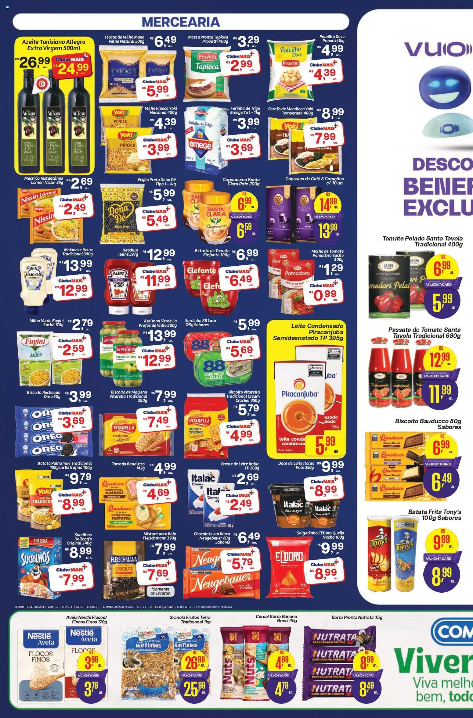 Comper Folheto - válido de 17/08/2026 | Página: 2 | Produtos: Azeitonas, Molho de tomate, Batata, Doce de leite