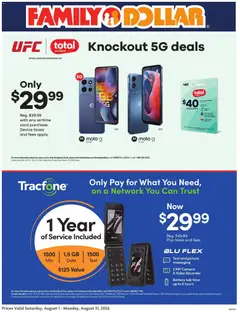 Preview of Family Dollar weekly ads valid from 08/01/2026