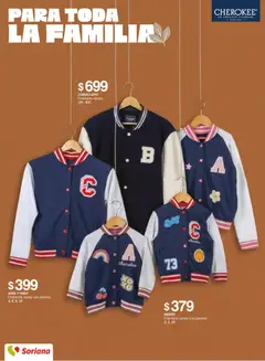 Vista previa de Soriana catálogo otoño invierno, nuevo folleto de la tienda, válido en México a partir del 30/09/2026 | Página: 6 | Productos: Chamarra