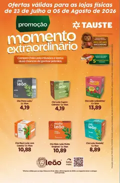 Tauste ofertas Especial Leão - Pré-Visualização do folheto da loja Tauste, válido de 23/07/2026 | Página: 1