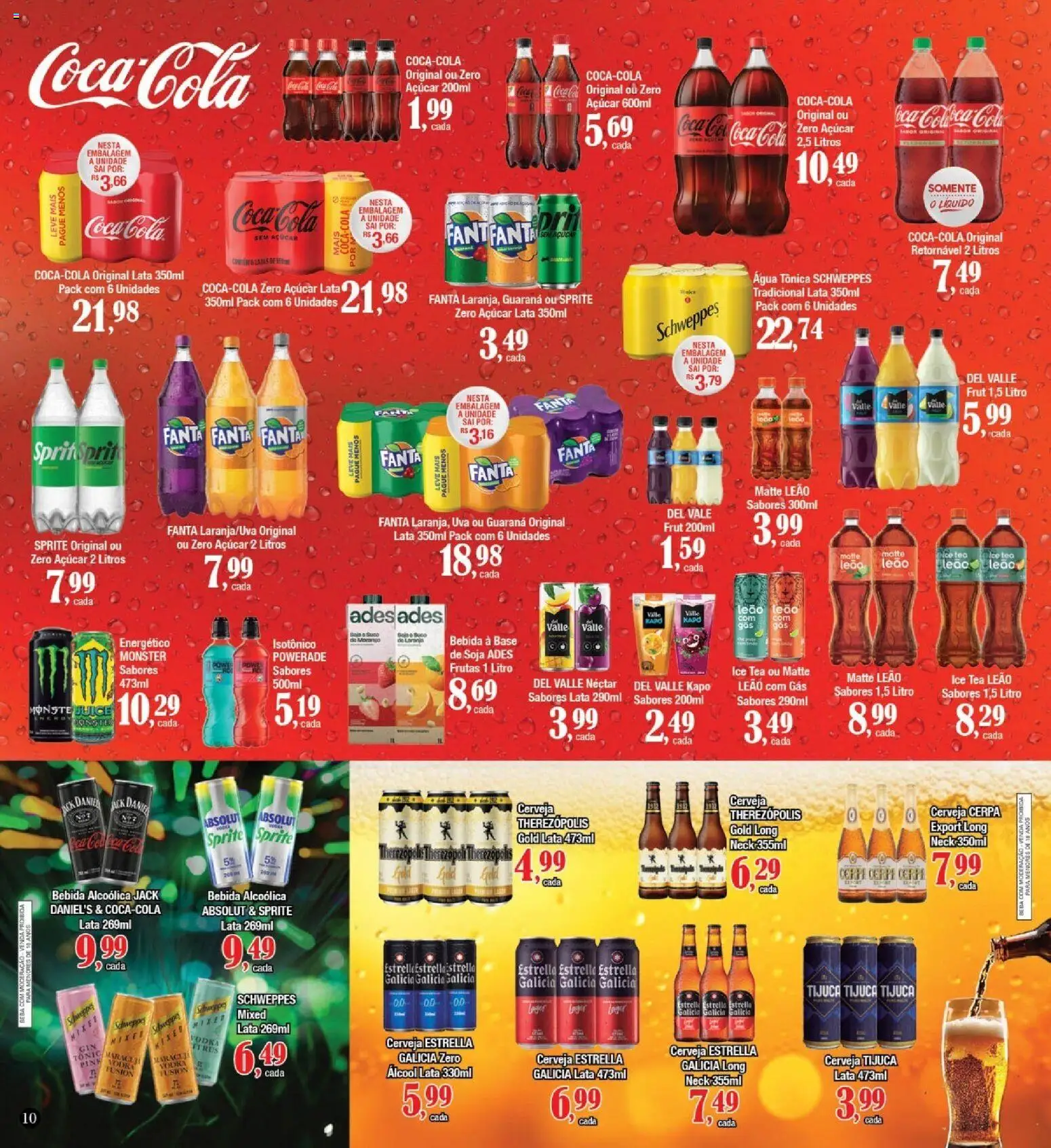 Supermercados Unidos Folheto - válido de 01.06.2026 | Página: 10 | Produtos: Base, Vodka, Monster, Isotônico