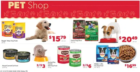 Preview of Family Fare weekly ads valid from 07/12/2026 | Page: 12 | Products: Dog Treats, Dog Food, Fish, Pumpkin