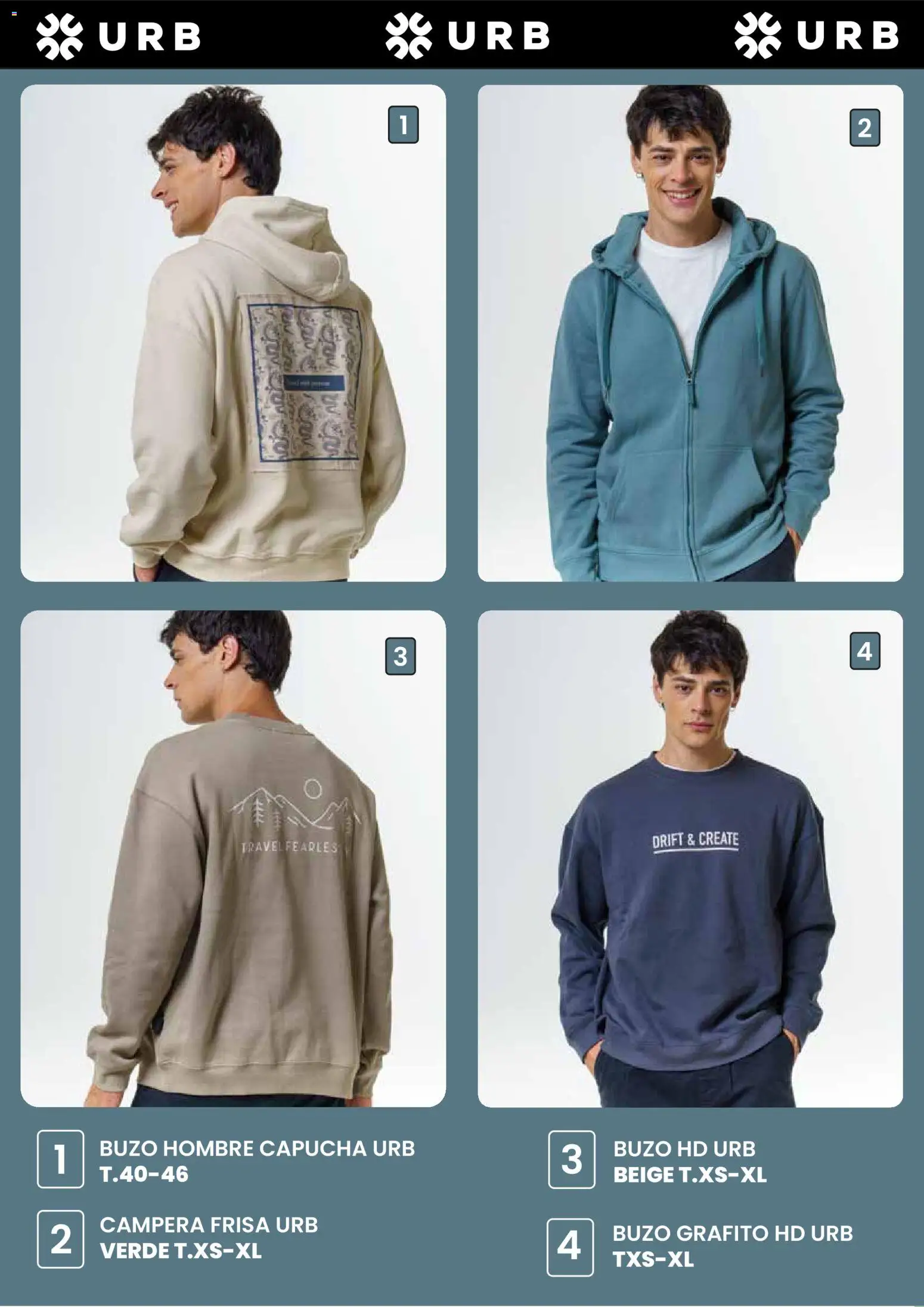 Jumbo - Catálogo URB | Otoño & Invierno │ válido desde el 17/04/2026 | Página: 6 | Productos: Buzo, Campera