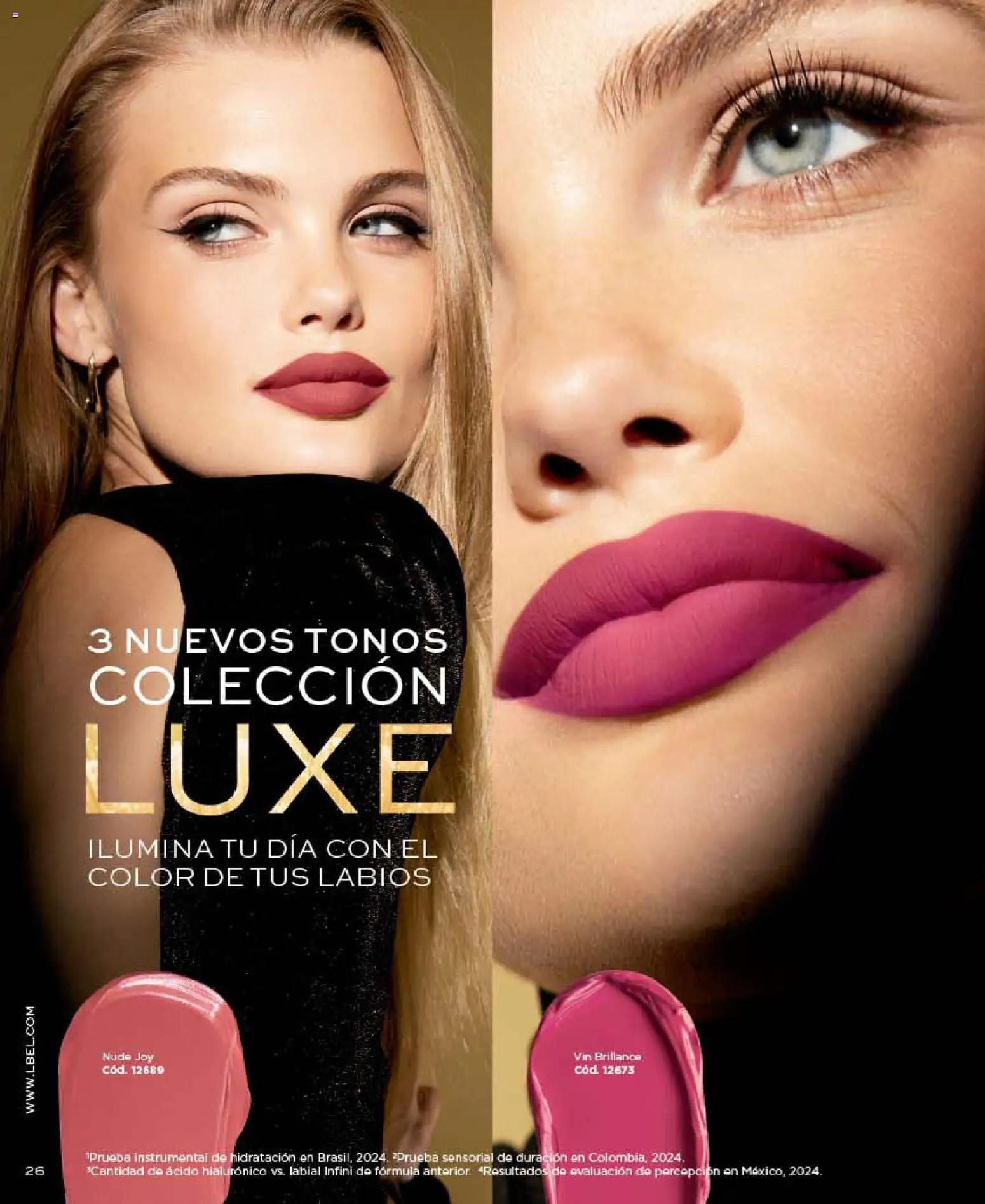 Catálogo L'Bel Campaña 10 │ válido desde el 01.06.2026 | Página: 26 | Productos: Labial