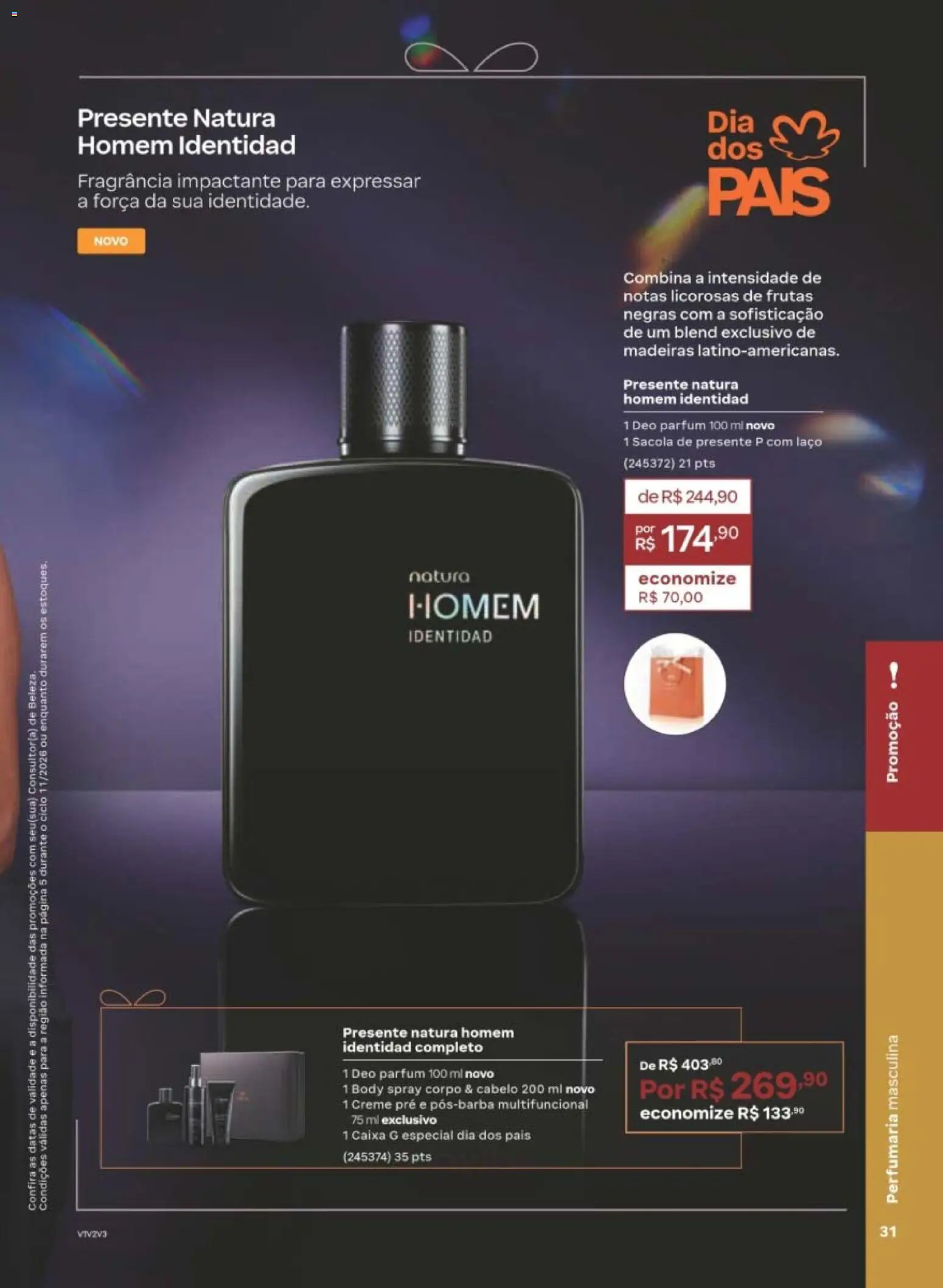 Natura Folheto - válido de 29/06/2026 | Página: 31 | Produtos: Fragrância, Multifuncional, Caixa, Creme