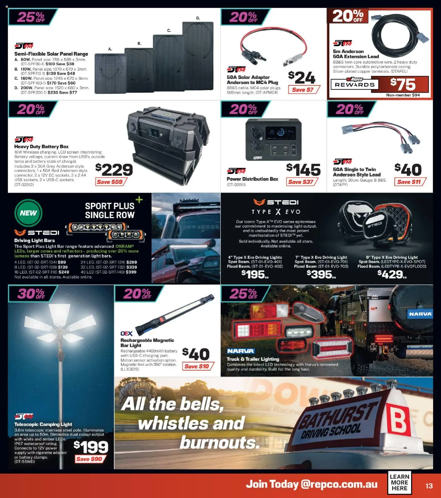 Repco catalogue - valid from 30/09/2026 | Page: 13 | Products: Light, Usb, Screen, Trailer