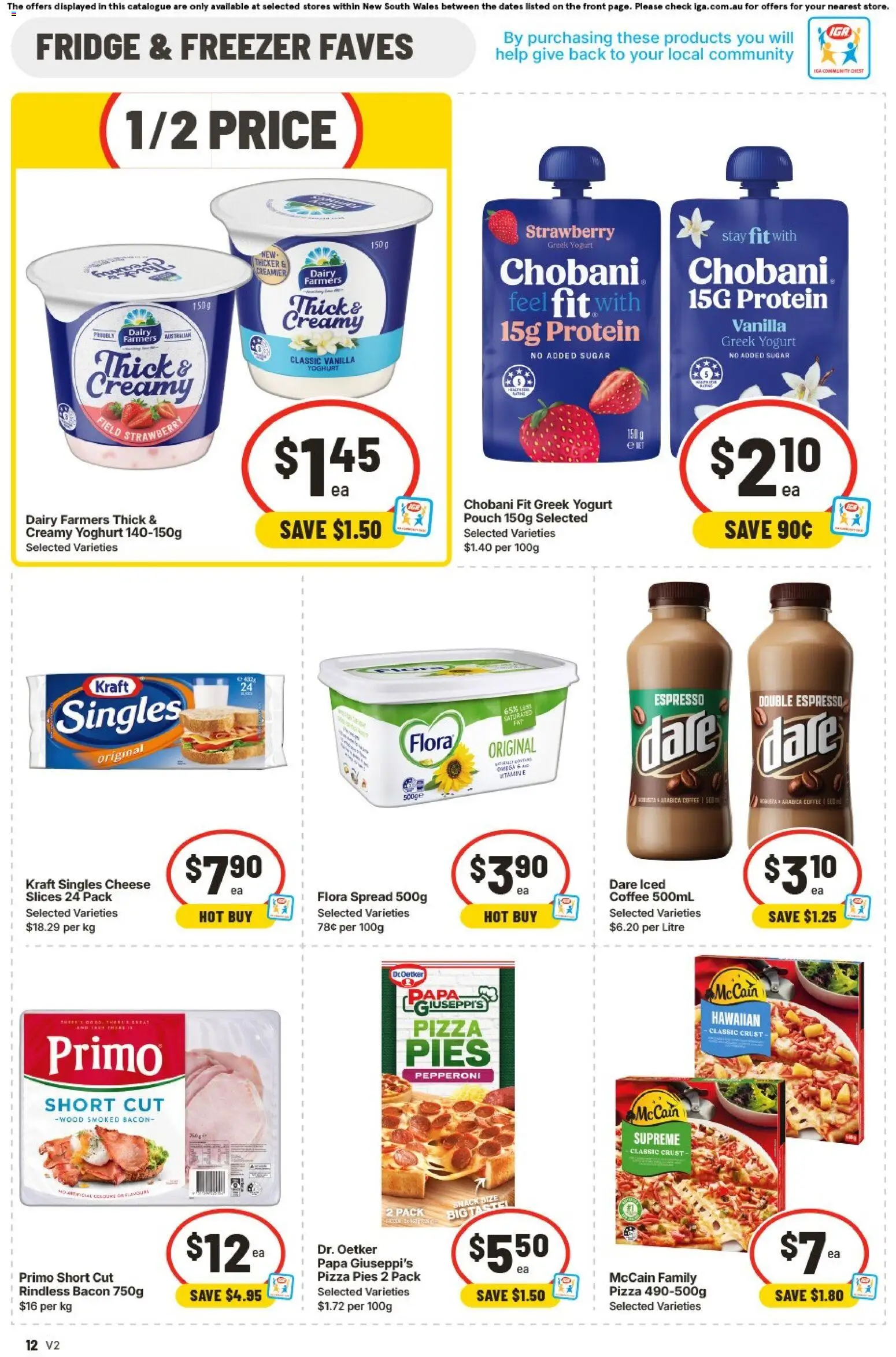 IGA catalogue - valid from 03.06.2026 | Page: 12 | Products: Dairy, Coffee, Fridge, Freezer