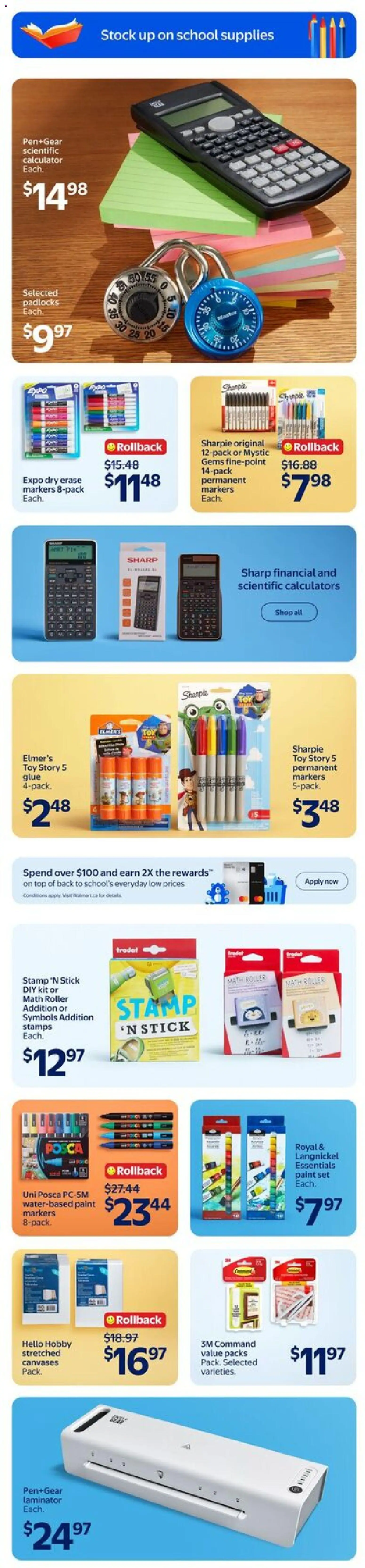 Walmart flyer valid from Aug 6, 2026 | Page: 15