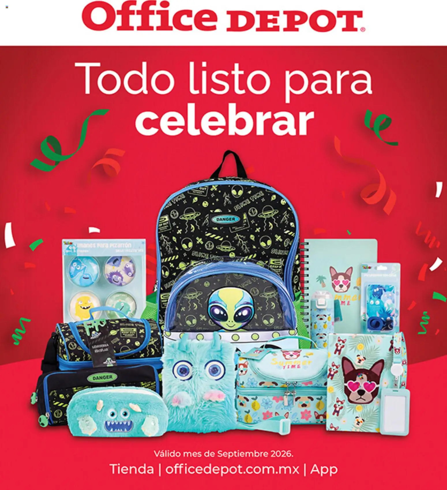 Nuevas ofertas de Office Depot válidas en toda la República Mexicana desde el 01/09/2026. ¡Encuentra las mejores ofertas en Office Depot catálogo! | Página: 1