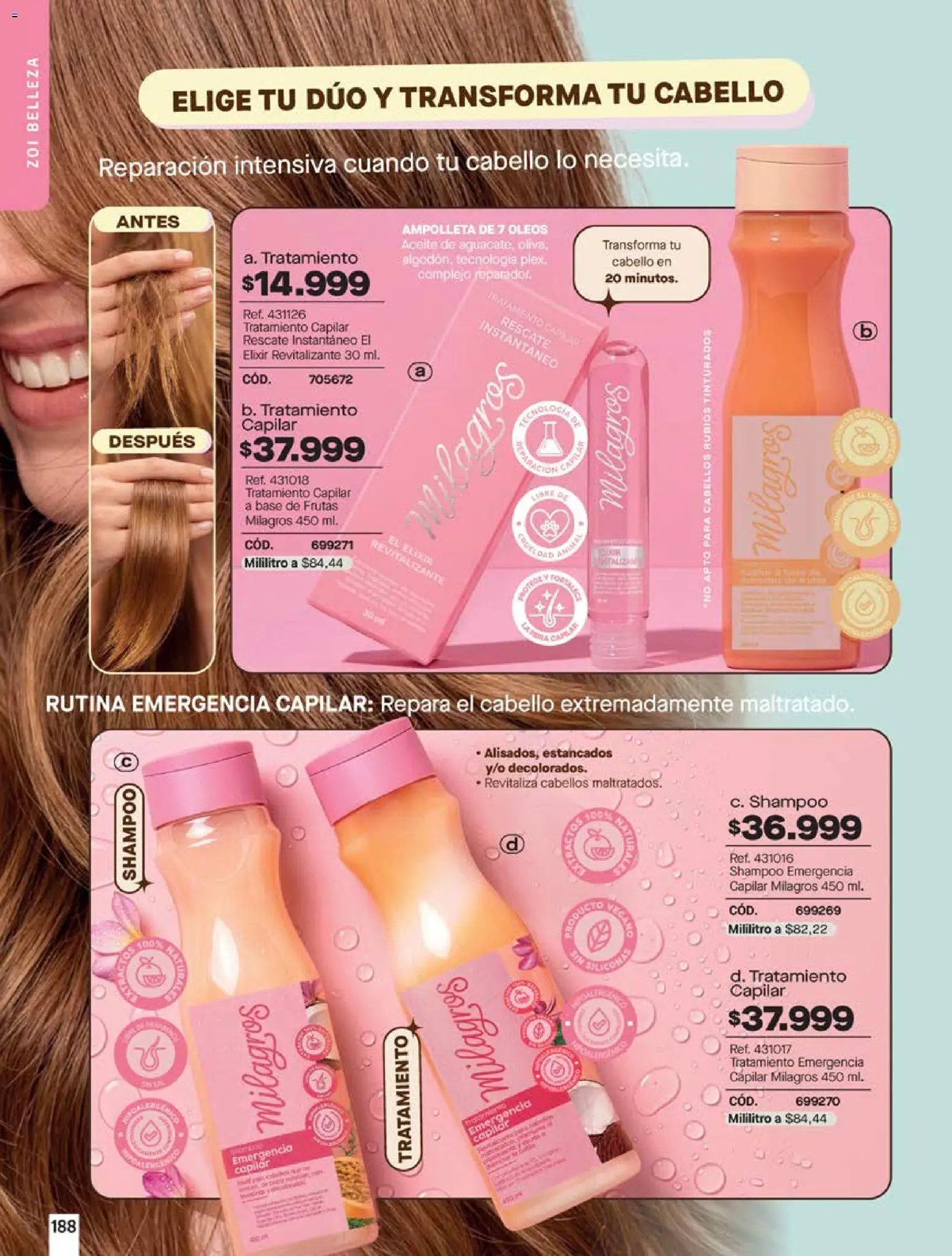 Pacifika revista - valida desde el 20.05.2026 | Página: 191 | Productos: Shampoo, Aceite