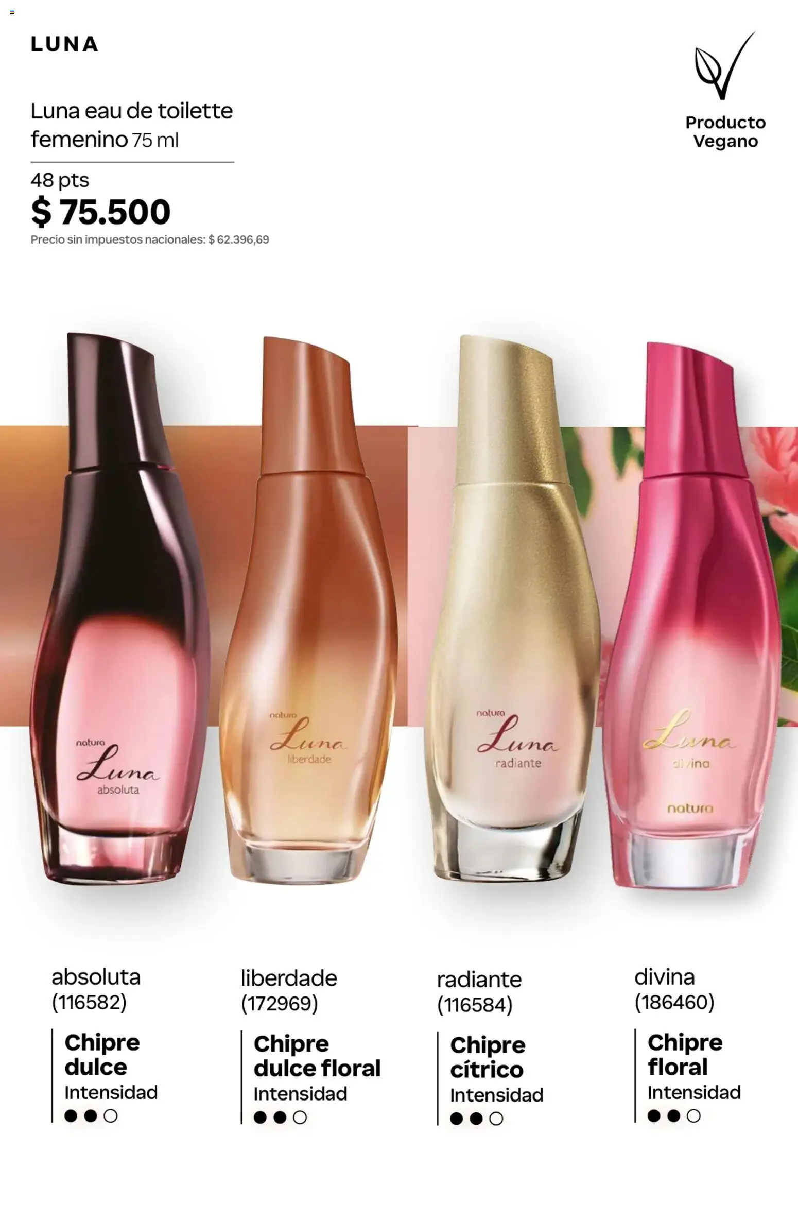 Catálogo Natura Ciclo 10 │ válido desde el 30/06/2026 | Página: 81 | Productos: Eau de toilette, Radiante