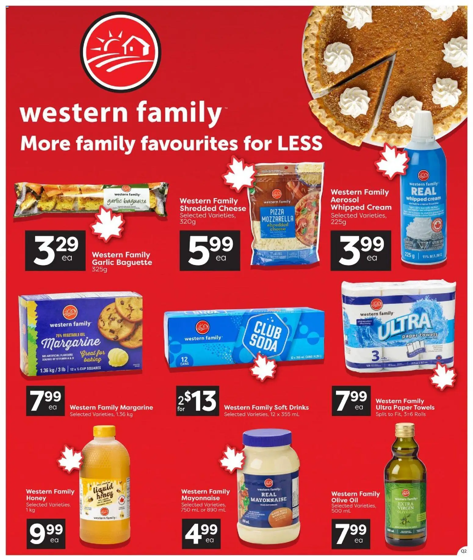 Quality Foods flyer valid from Oct 1, 2026 | Page: 15 | Products: Cream, Mozzarella, Mayonnaise, Olive oil