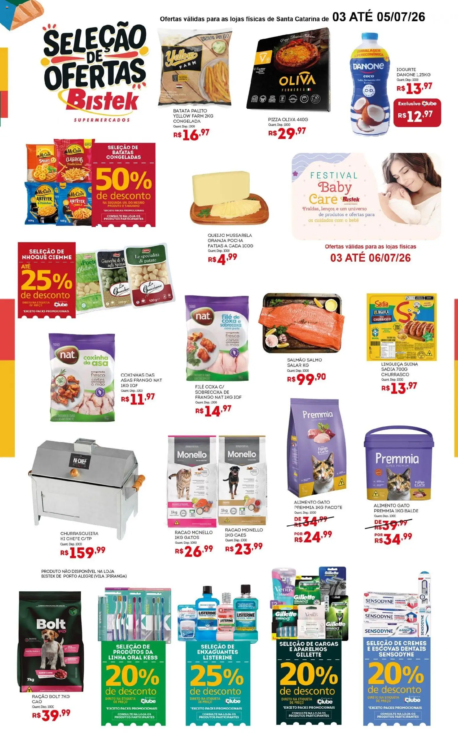 Bistek Supermercados Folheto - válido de 03/07/2026 | Página: 2 | Produtos: Coco, Carne, Pá, Balde