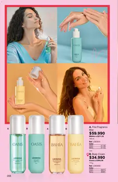Leonisa catálogo -  Vista previa de la revista de la tienda Leonisa valido desde el 24/08/2026 | Página: 208 | Productos: Agua, Body, Mango