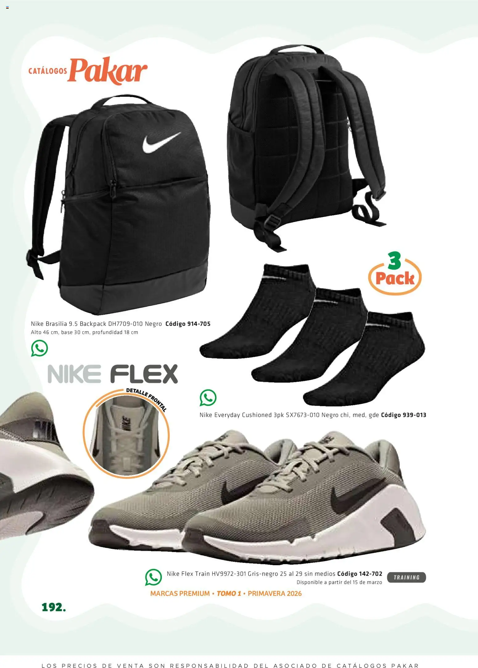Nuevas ofertas de SC Pakar válidas en toda la República Mexicana desde el 27/02/2026. ¡Encuentra las mejores ofertas en SC Pakar catálogo Premium Men Tomo 1! | Página: 192