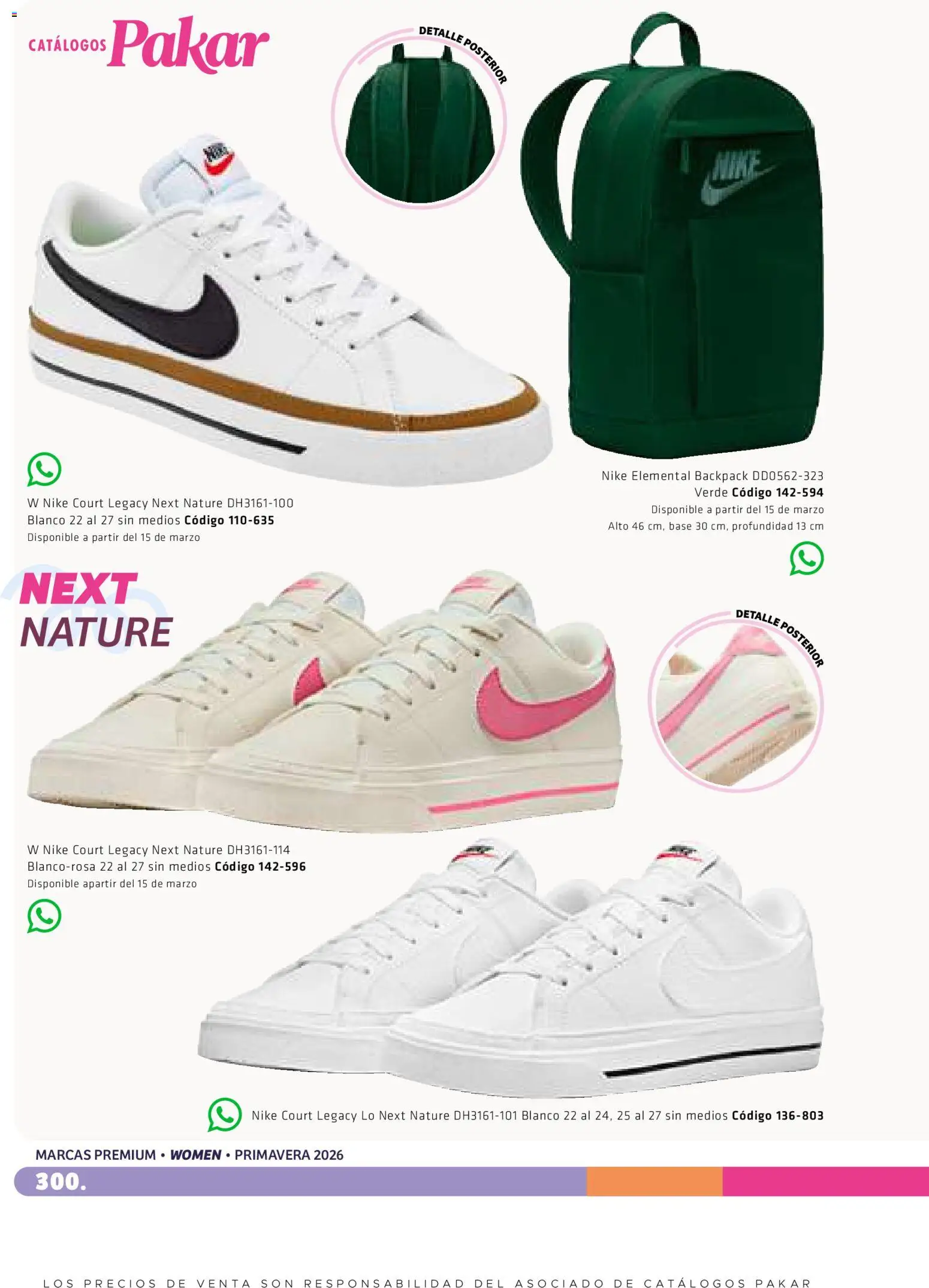 Nuevas ofertas de SC Pakar válidas en toda la República Mexicana desde el 27.02.2026. ¡Encuentra las mejores ofertas en SC Pakar catálogo Premium Women! | Página: 300