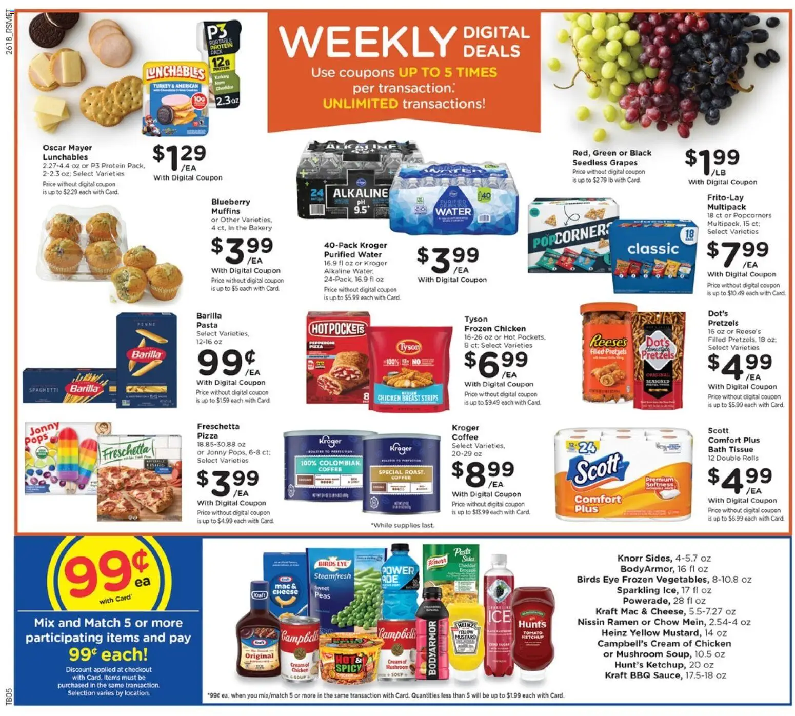Pick ‘n Save Weekly Ad - valid from 03.06.2026 | Page: 2 | Products: Bath, Coffee, Ketchup, Cream