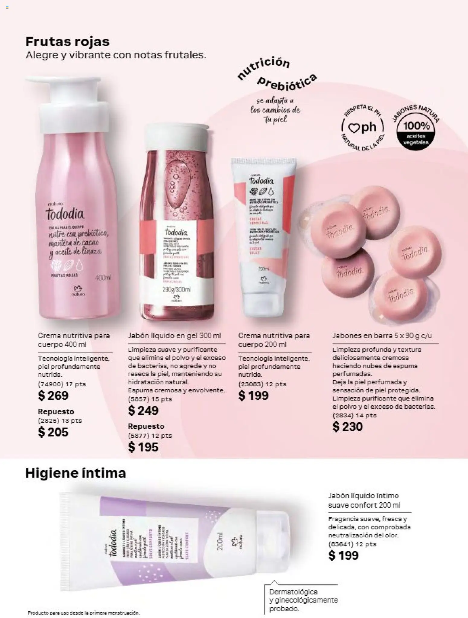 Nuevas ofertas de Natura válidas en toda la República Mexicana desde el 21/08/2026. ¡Encuentra las mejores ofertas en Natura campaña 13 2026! | Página: 115 | Productos: Crema, Manteca de cacao, Fragancia, Jabón