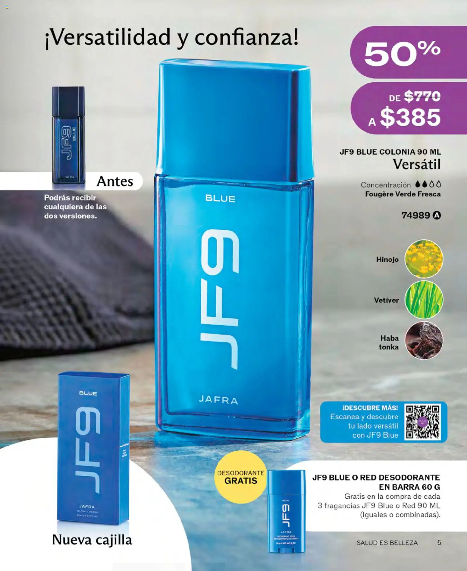 Nuevas ofertas de JAFRA válidas en toda la República Mexicana desde el 01/09/2026. ¡Encuentra las mejores ofertas en JAFRA catálogo! | Página: 5