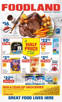 Preview of Foodland catalogue - valid from 29/07/2026
