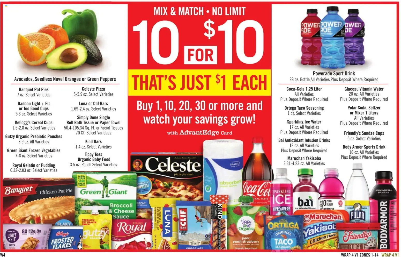 Price Chopper Weekly Ad - valid from 24.05.2026 | Page: 16 | Products: Broccoli, Vegetables, Peach, Watch