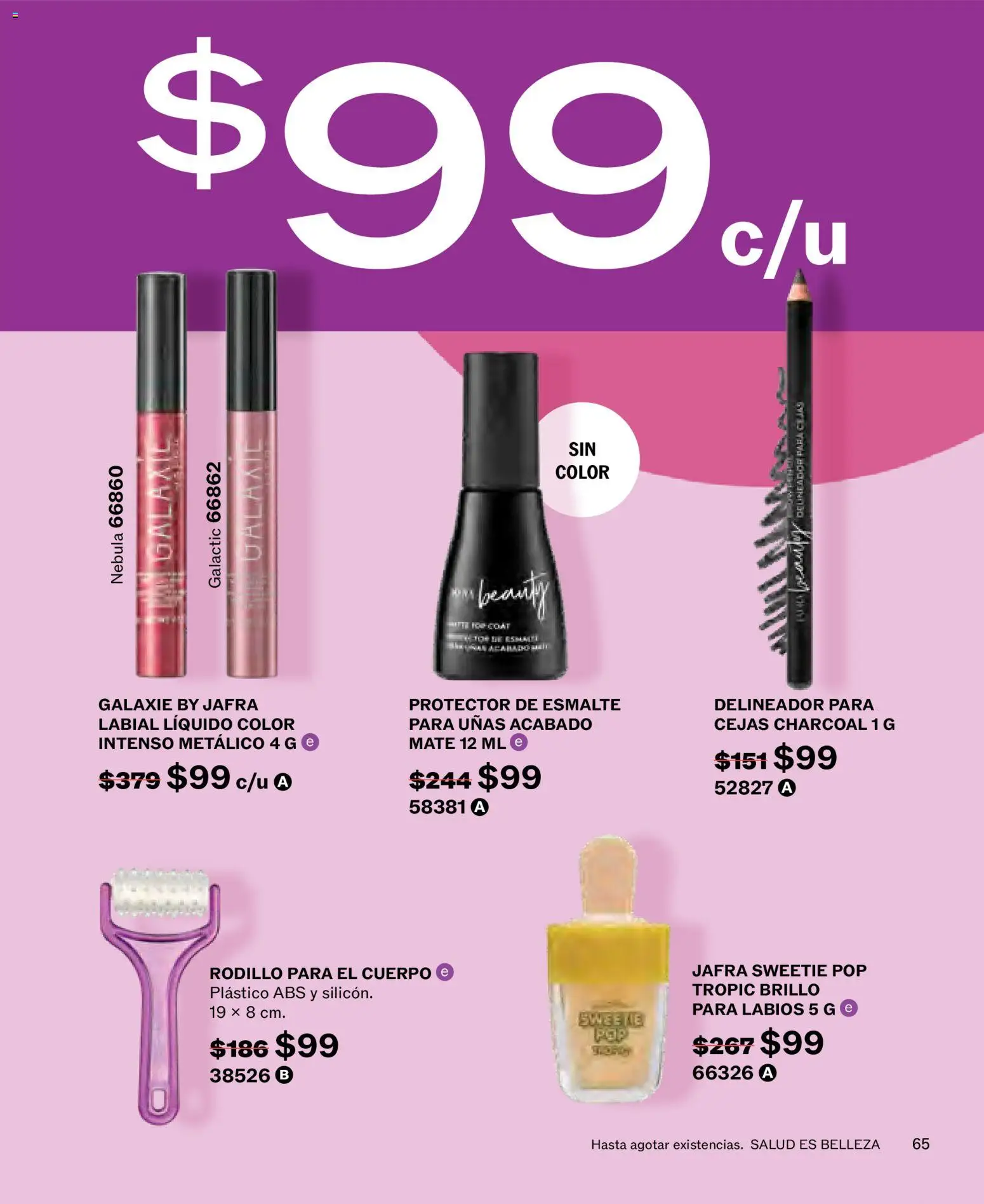 Nuevas ofertas de JAFRA válidas en toda la República Mexicana desde el 01/07/2026. ¡Encuentra las mejores ofertas en JAFRA catálogo! | Página: 65
