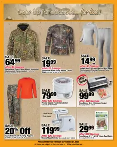 Preview of Bi-Mart weekly ads valid from 09/08/2026 | Page: 5 | Products: Vacuum, Meat, Shirt, Jacket