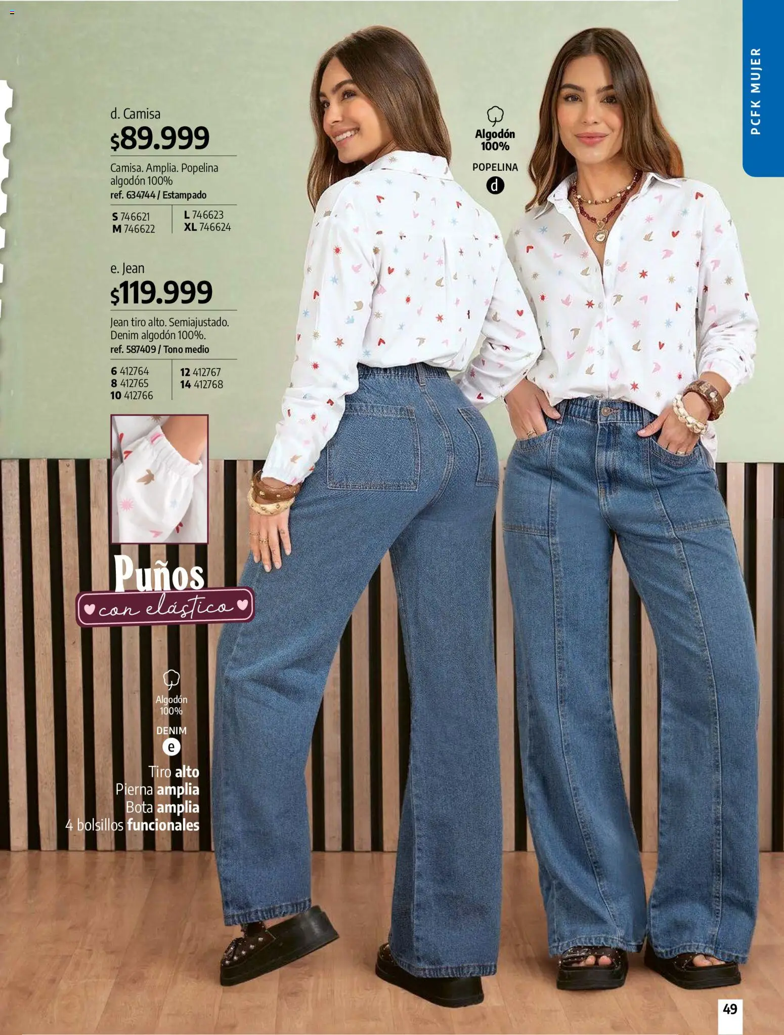 Pacifika revista - valida desde el 21/07/2026 | Página: 48 | Productos: Algodón, Pierna, Jean, Camisa
